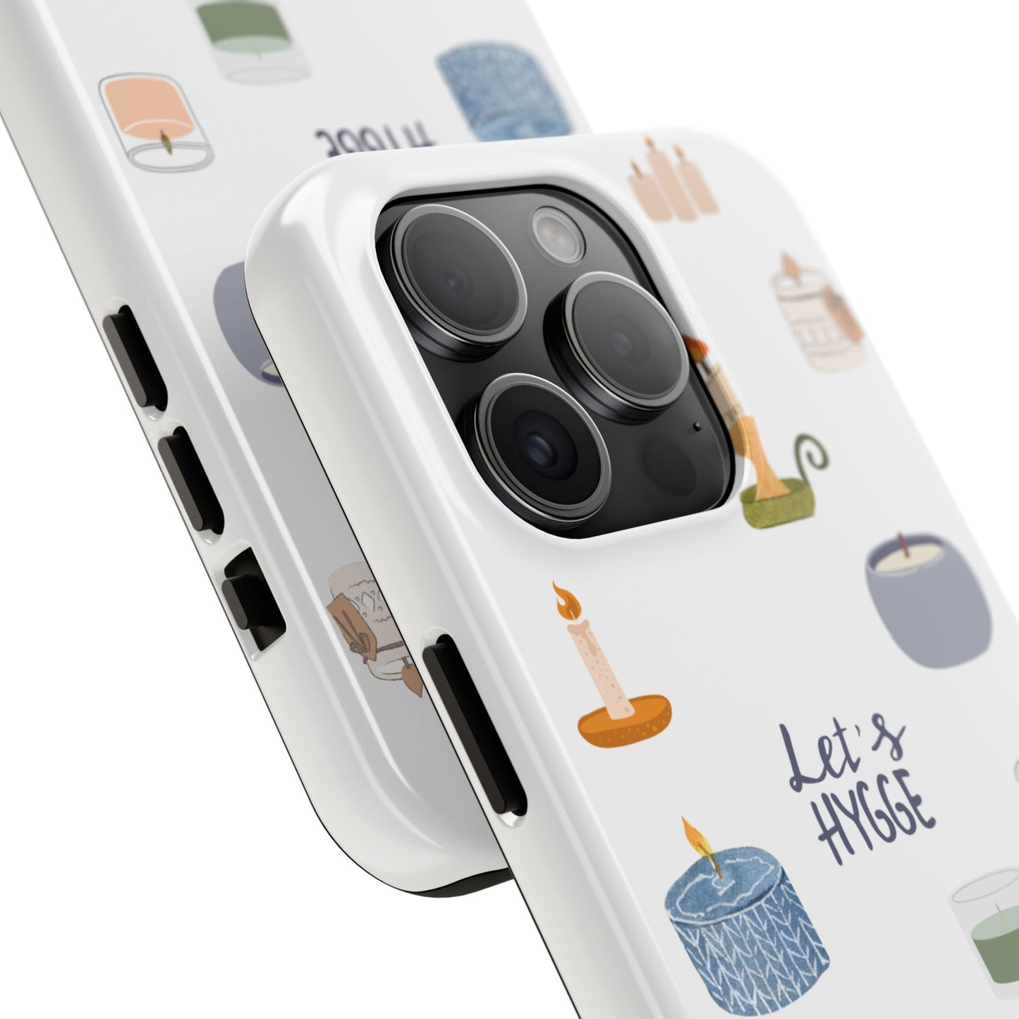 Let's Hygge with Candles Phone Case
