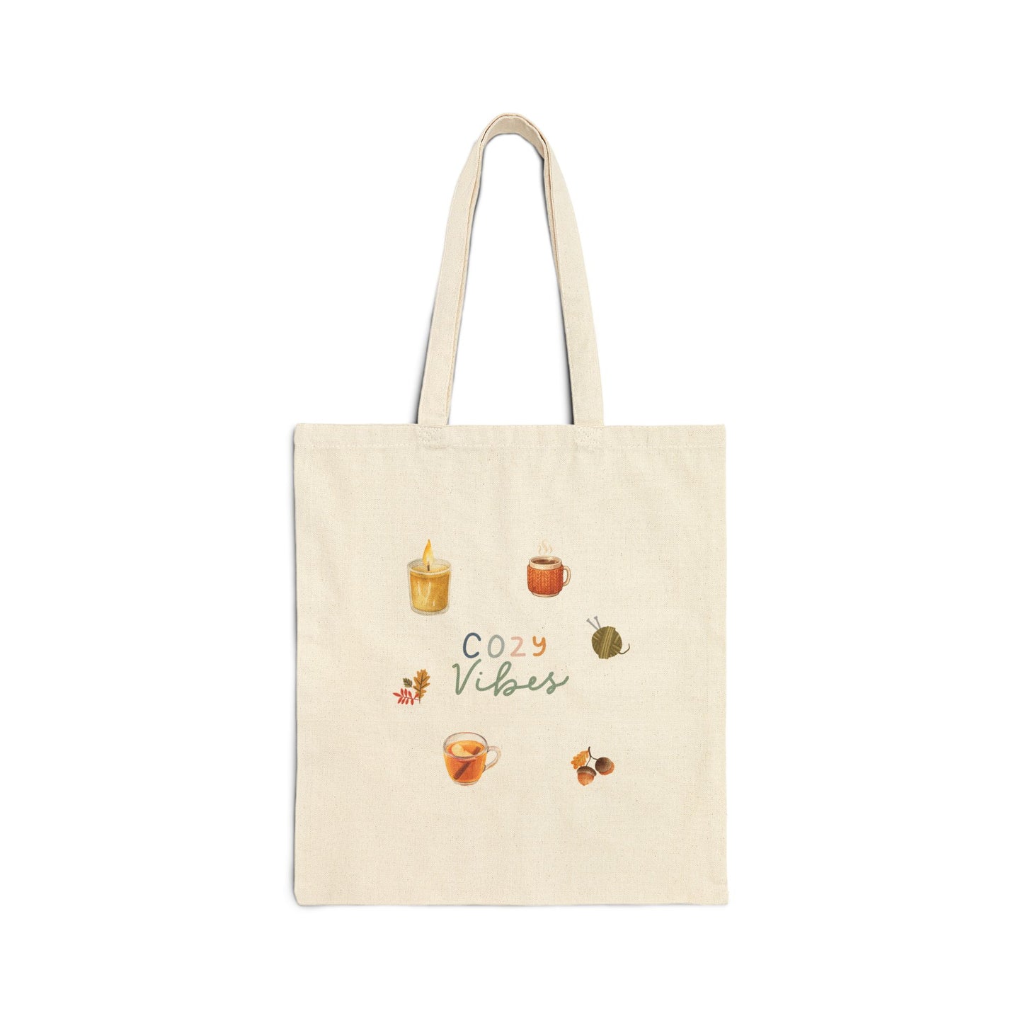 Autumn Hygge Canvas Tote Bag