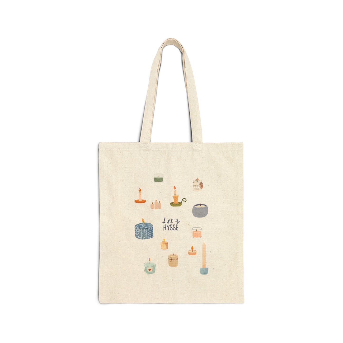 Let's Hygge with Candles Tote Bag