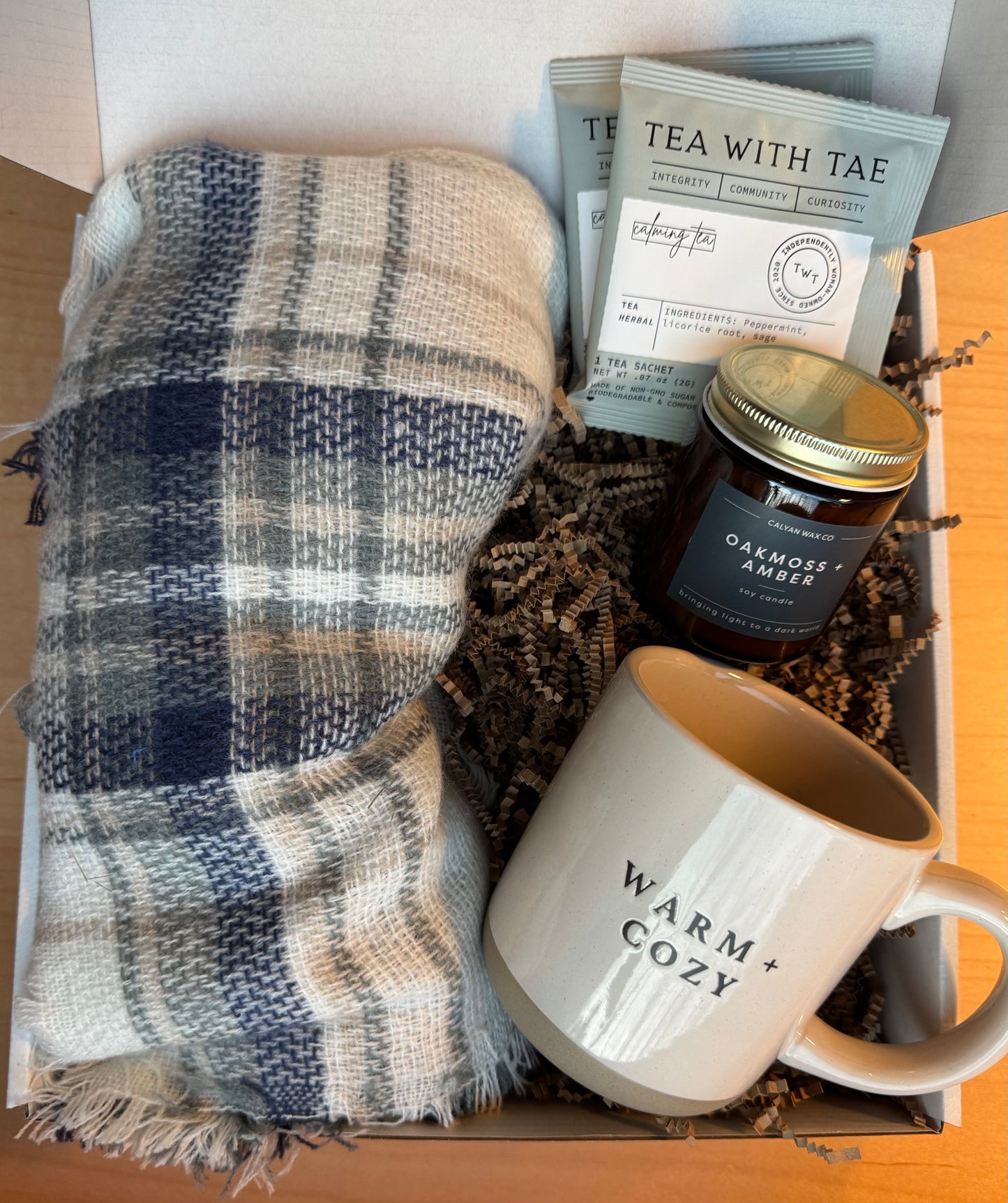 Holiday Cozy in Blue